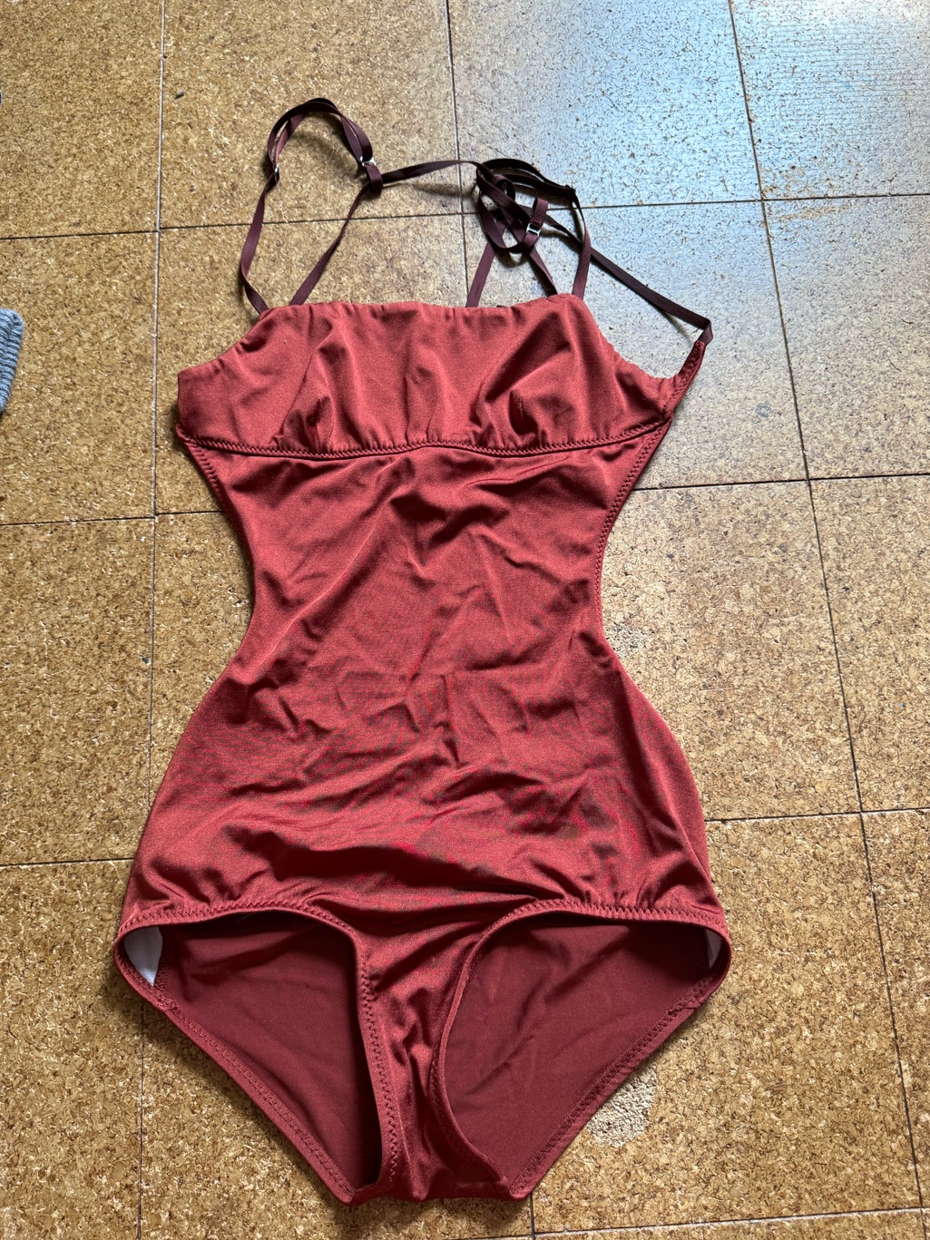 Vix Cinnamon Red One-Piece Swimsuit